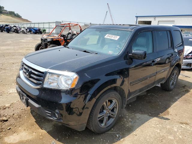 HONDA PILOT EXL 2015 with VIN 5FNYF4H67FB027661 - Photo from auction