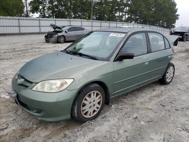 Photo 1 from auction – 2004 HONDA CIVIC LX with VIN 2HGES16554H571088