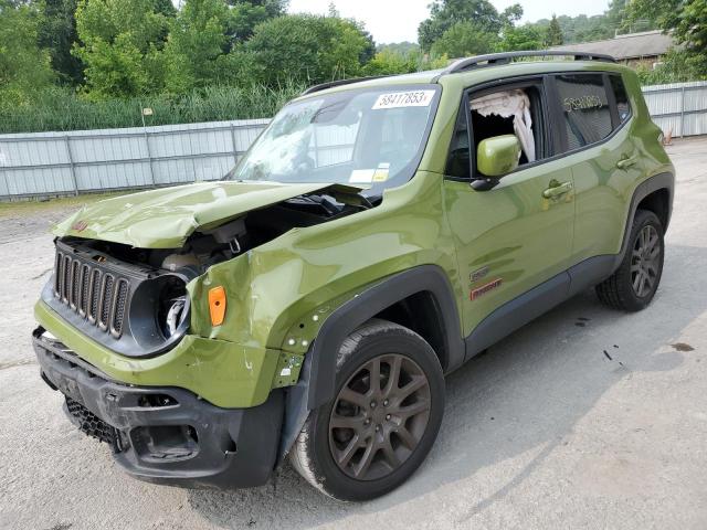 JEEP RENEGADE L 2016 with VIN ZACCJBBT4GPC89367 - Photo from auction