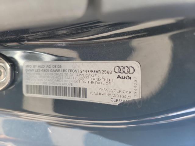 Photo 10 from auction – 2010 AUDI A5 PREMIUM with VIN WAUJFAFH9AN010422