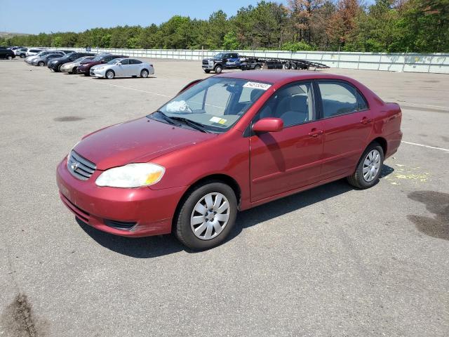 TOYOTA COROLLA CE 2004 with VIN 2T1BR32E34C296717 - Photo from auction