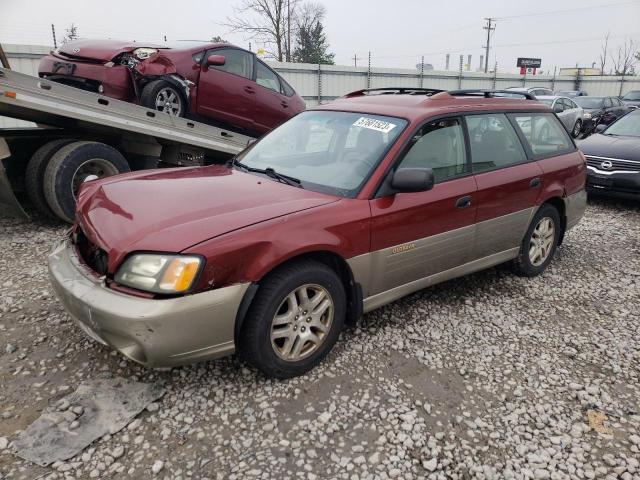 SUBARU LEGACY OUT 2003 with VIN 4S3BH675337622948 - Photo from auction