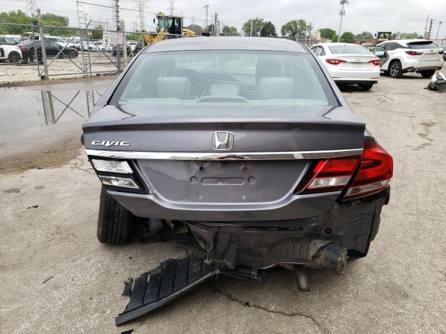 Photo 6 from auction – 2014 HONDA CIVIC LX with VIN 19XFB2F58EE005772