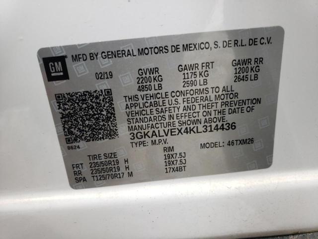 Photo 14 from auction – 2019 GMC TERRAIN SL with VIN 3GKALVEX4KL314436