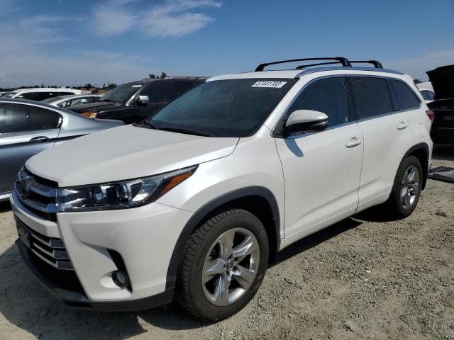 TOYOTA HIGHLANDER 2018 with VIN 5TDDZRFH1JS845222 - Photo from auction