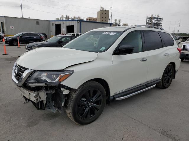 NISSAN PATHFINDER 2017 with VIN 5N1DR2MN8HC669647 - Photo from auction