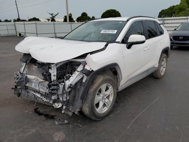 TOYOTA RAV4 XLE 2021 with VIN 2T3W1RFV2MC125891 - Photo from auction