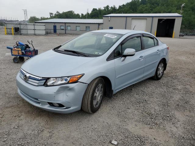 HONDA CIVIC HYBR 2012 with VIN JHMFB4F34CS002788 - Photo from auction