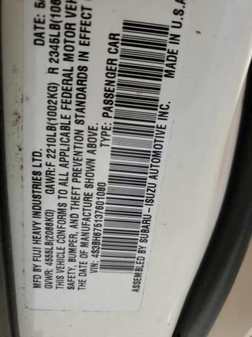 Photo 14 from auction – 2003 SUBARU LEGACY OUT with VIN 4S3BH675137601080