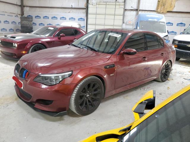BMW M5 2006 with VIN WBSNB93546B582055 - Photo from auction