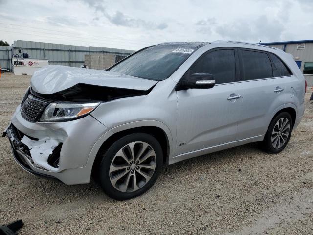KIA SORENTO SX 2014 with VIN 5XYKWDA72EG466072 - Photo from auction