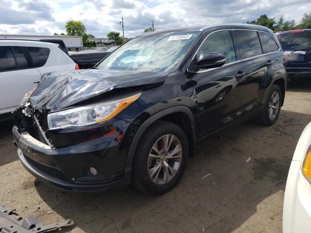 TOYOTA HIGHLANDER 2014 with VIN 5TDJKRFHXES049162 - Photo from auction
