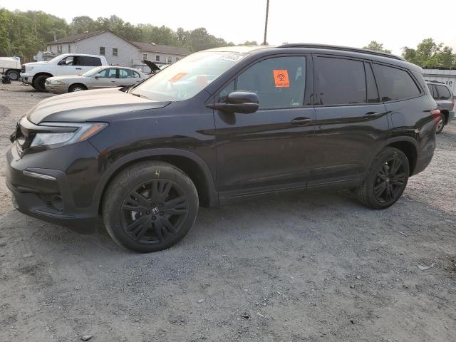 HONDA PILOT BLAC 2022 with VIN 5FNYF6H70NB029271 - Photo from auction