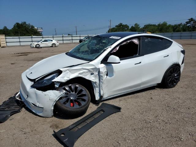 TESLA MODEL Y 2023 with VIN 7SAYGDEF0PF683111 - Photo from auction
