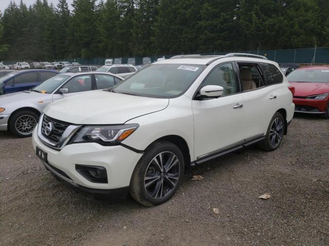 NISSAN PATHFINDER 2018 with VIN 5N1DR2MM2JC630517 - Photo from auction