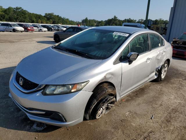 HONDA CIVIC LX 2014 with VIN 19XFB2F51EE033297 - Photo from auction