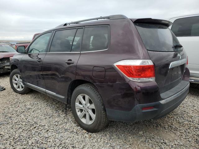 Photo 2 from auction – 2013 TOYOTA HIGHLANDER with VIN 5TDBK3EH5DS245799