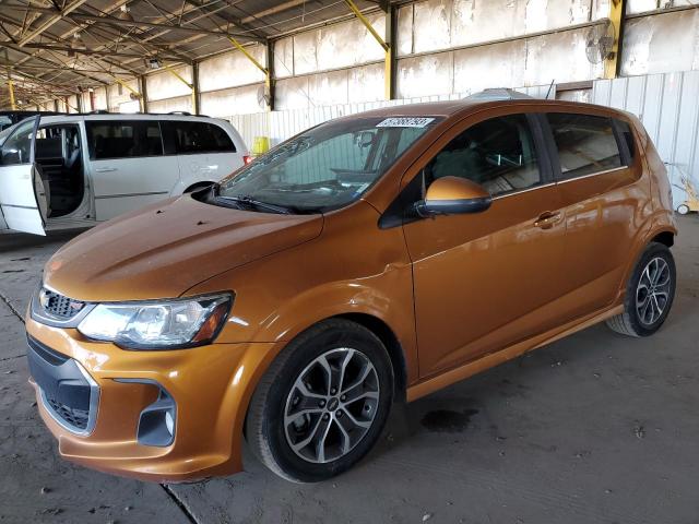 Photo 1 from auction – 2017 CHEVROLET SONIC LT with VIN 1G1JD6SH0H4128556