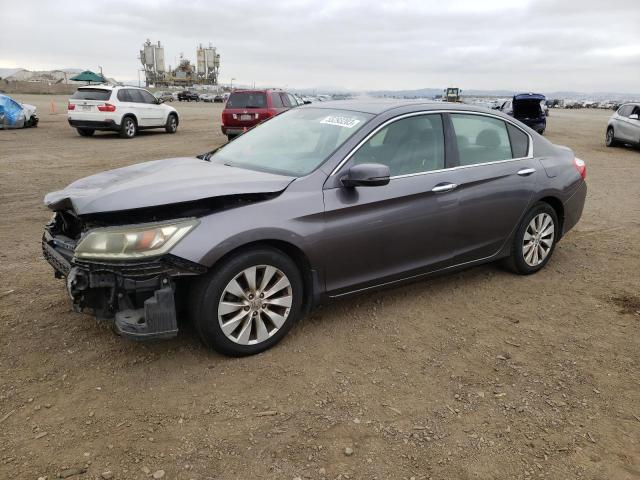 HONDA ACCORD EXL 2015 with VIN 1HGCR3F86FA016340 - Photo from auction