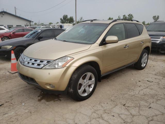 NISSAN MURANO SL 2004 with VIN JN8AZ08TX4W216809 - Photo from auction