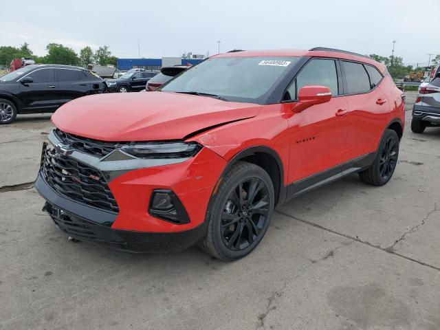 CHEVROLET BLAZER RS 2021 with VIN 3GNKBERS0MS568632 - Photo from auction