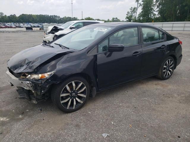 HONDA CIVIC EXL 2014 with VIN 2HGFB2F96EH503137 - Photo from auction
