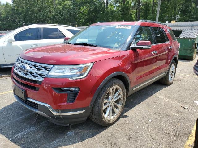 FORD EXPLORER L 2018 with VIN 1FM5K7F86JGB97248 - Photo from auction