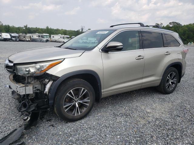 TOYOTA HIGHLANDER 2016 with VIN 5TDJKRFH6GS501336 - Photo from auction