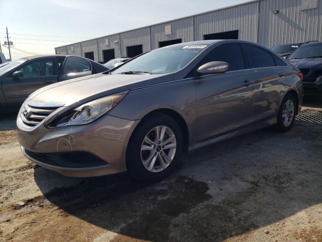 HYUNDAI SONATA GLS 2014 with VIN 5NPEB4AC4EH890223 - Photo from auction