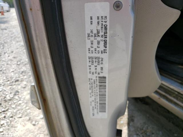 Photo 14 from auction – 2012 CHRYSLER TOWN & COU with VIN 2C4RC1BG3CR343992