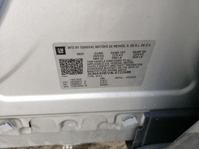 Photo 14 from auction – 2020 CHEVROLET EQUINOX LS with VIN 3GNAXHEV4LS722689