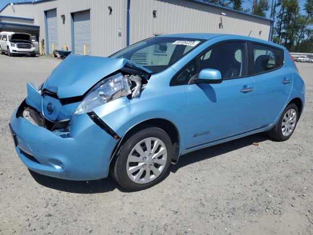 NISSAN LEAF S 2015 z numerem VIN 1N4AZ0CPXFC324055 - Zdjęcie z aukcji