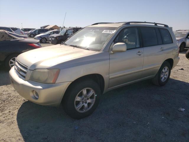 TOYOTA HIGHLANDER 2002 with VIN JTEGD21A420046693 - Photo from auction
