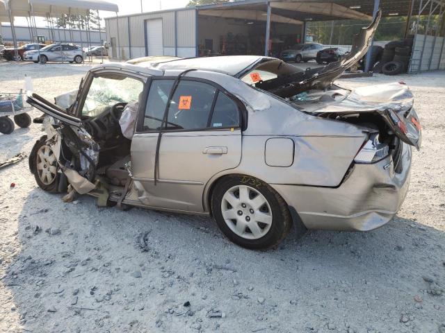 Photo 2 from auction – 2002 HONDA CIVIC EX with VIN 2HGES26752H535678
