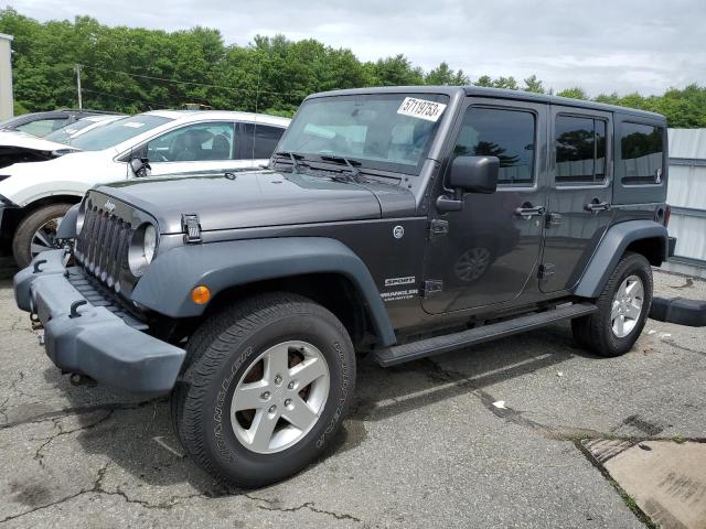 JEEP WRANGLER U 2016 with VIN 1C4BJWDG3GL326254 - Photo from auction