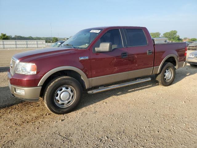 FORD F150 SUPER 2005 with VIN 1FTPW14565FB00312 - Photo from auction