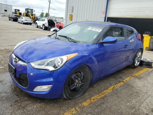 HYUNDAI VELOSTER 2012 with VIN KMHTC6AD1CU054618 - Photo from auction