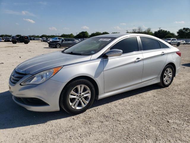 HYUNDAI SONATA GLS 2014 with VIN 5NPEB4AC1EH855011 - Photo from auction