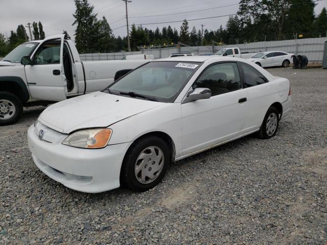 HONDA CIVIC LX 2001 with VIN 1HGEM21511L033767 - Photo from auction