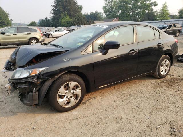 Photo 1 from auction – 2014 HONDA CIVIC LX with VIN 2HGFB2F50EH547521