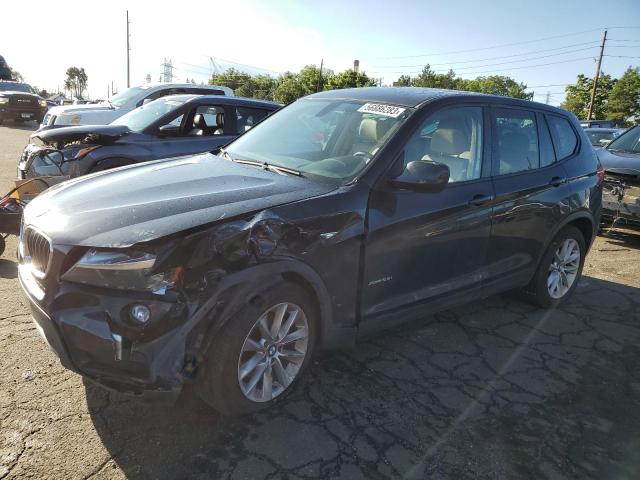 BMW X3 XDRIVE2 2013 with VIN 5UXWX9C54D0A09227 - Photo from auction