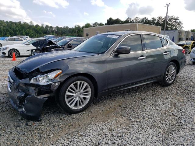 INFINITI M37 2012 with VIN JN1BY1AP2CM333125 - Photo from auction