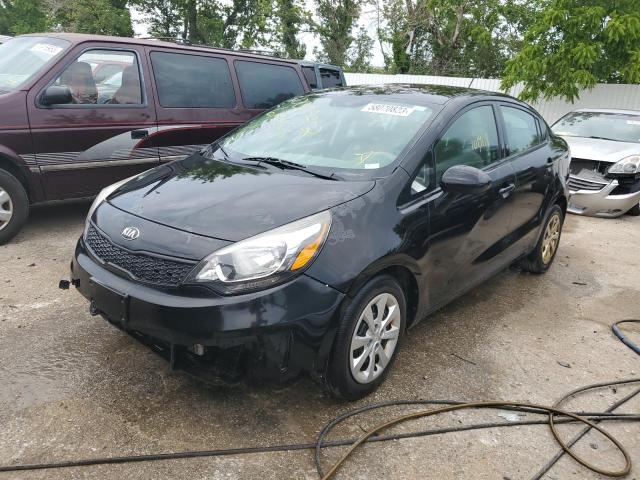 KIA RIO LX 2016 with VIN KNADM4A33G6537763 - Photo from auction
