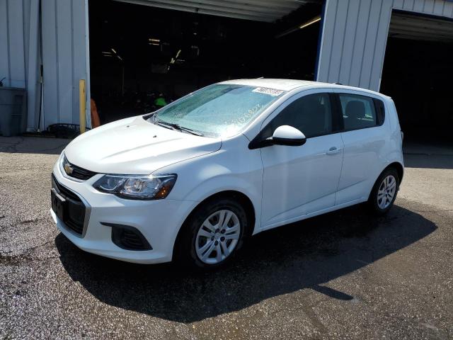 CHEVROLET SONIC 2020 with VIN 1G1JG6SB2L4131048 - Photo from auction