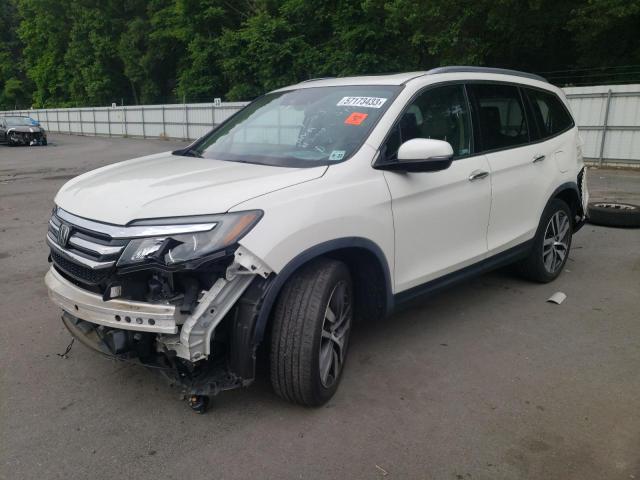 HONDA PILOT ELIT 2018 with VIN 5FNYF6H00JB007493 - Photo from auction