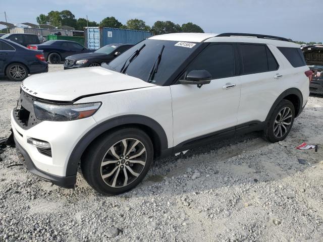 FORD EXPLORER S 2020 with VIN 1FM5K8GC0LGA33800 - Photo from auction