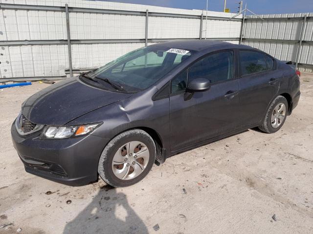 Photo 1 from auction – 2013 HONDA CIVIC LX with VIN 19XFB2F57DE012727