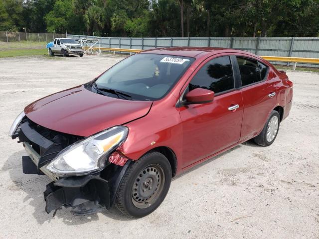 NISSAN VERSA S 2019 with VIN 3N1CN7AP0KL861304 - Photo from auction