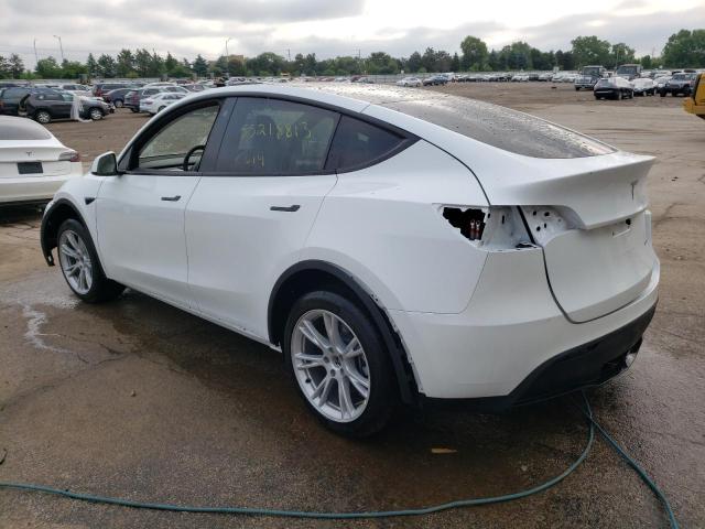 Photo 2 from auction – 2023 TESLA MODEL Y with VIN 7SAYGDEE6PF605004
