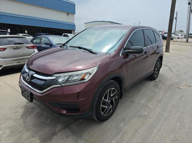 Photo 2 from auction – 2016 HONDA CR-V SE with VIN 2HKRM3H49GH517637